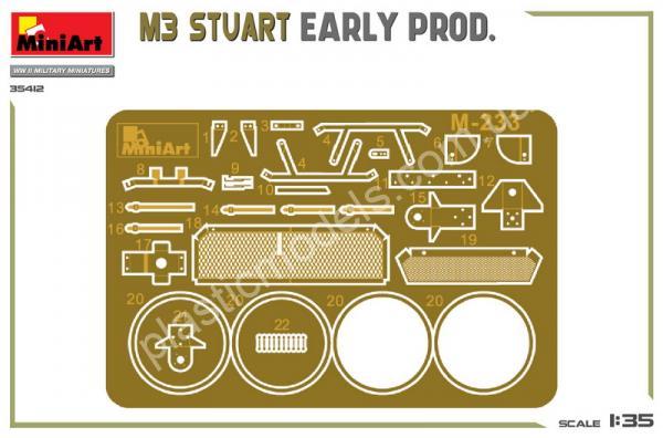 1/35 MiniArt 35412 M3 Stuart Early Prod.