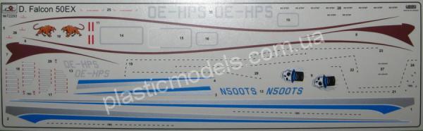 1/72 A-model 72293 Dassault Falcon 50/50EX