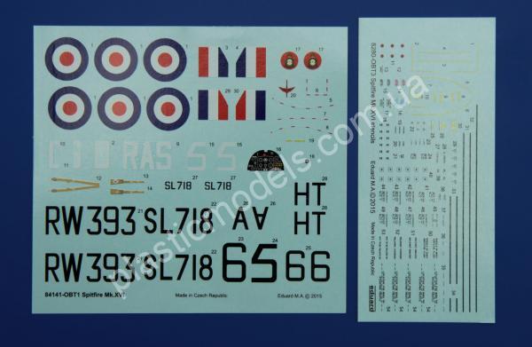 1/48 Eduard 84141 Spitfire Mk. XVI Bubbletop