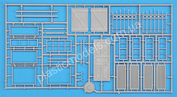 1/35 Mini-Art 36038 Ruined German Houses w/ Base