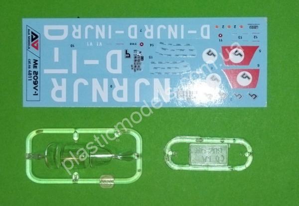1/48 A&A Models 4811 Messerschmitt Me-209V-1 (Speed record prototype)