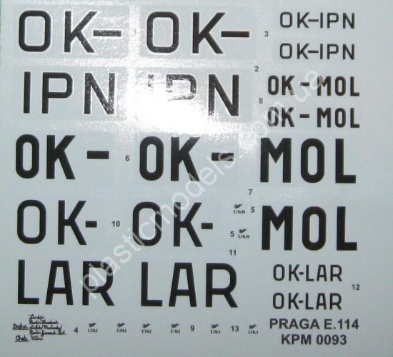 1/72 Kovozavody Prostejov 0093 Praga E-144B Air Baby
