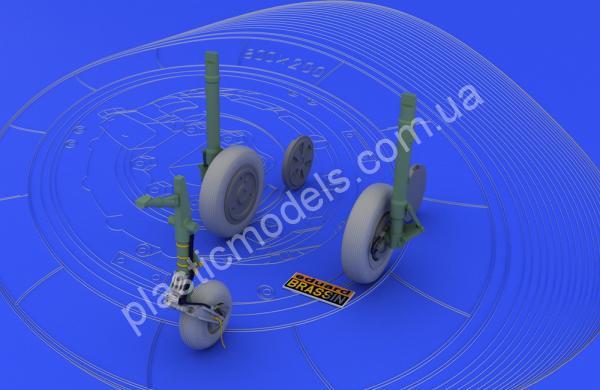 1/48 Eduard 648026 MiG-21 wheels