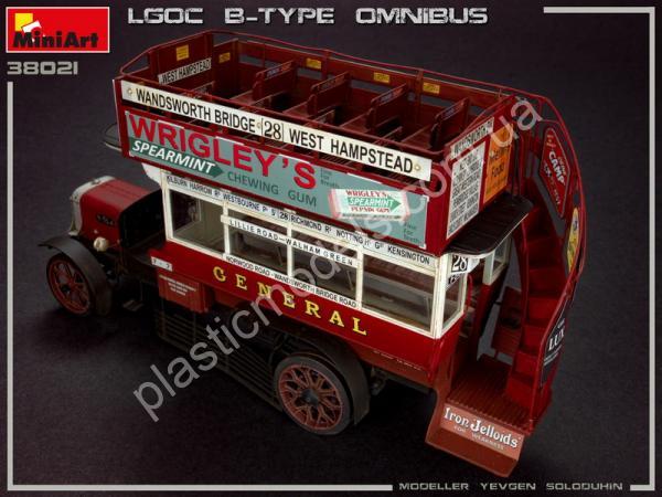 1/35 MiniArt 38021 LGOC B-type London Omnibus