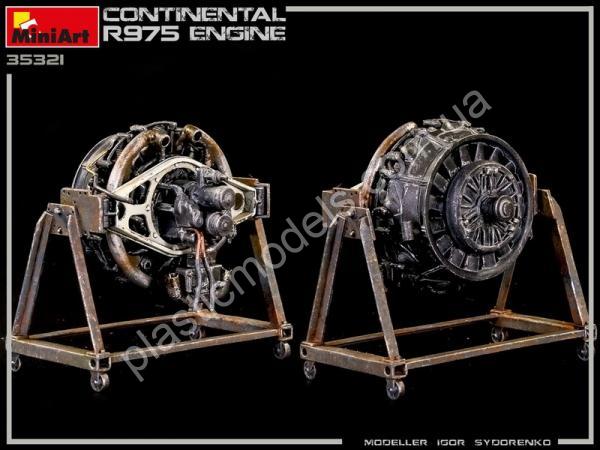 1/35 MiniArt 35321 Continental R975 Engine