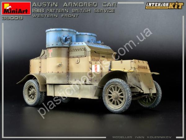 1/35 MiniArt 39009 Austin Armoured Car 1918 Pattern British Service. Western Front