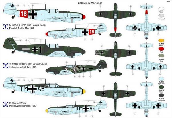 1/72 AZ model 7888 Messerschmitt Bf 109B 