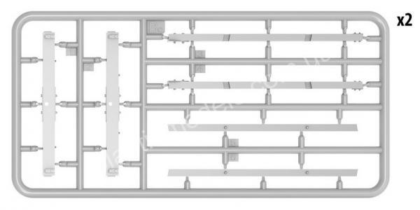 1/35 MiniArt 39004 Railway non-brake Flatbed 16,5 t