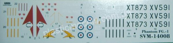 McDonnell Douglas F-4 Phantom II FG.1 in Royal Navy Service 1/144 SOVA-M 14008