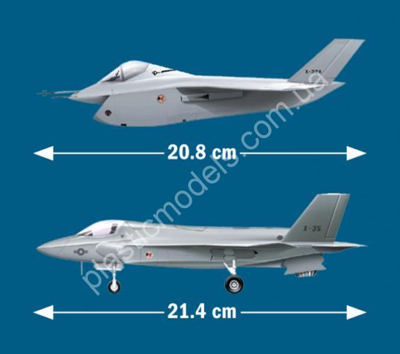 1/72 Italeri 1419 JSF Program X-32A and X-35B