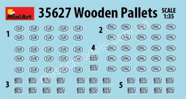 1/35 MiniArt 35627 Wooden Pallets