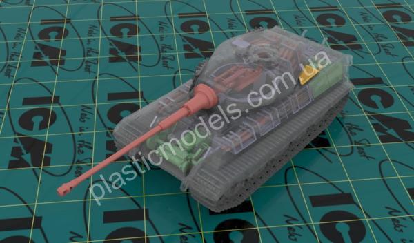 1/35 ICM 35364 Pz.Kpfw.VI Ausf.B King Tiger (late production) with full interior, WWII German Heavy Tank