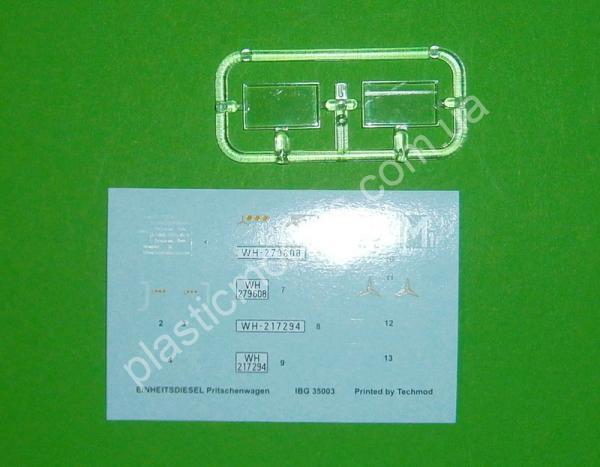 1/35 IBG 35003 Einheitsdiesel Pritschenwagen (metal cargo body)