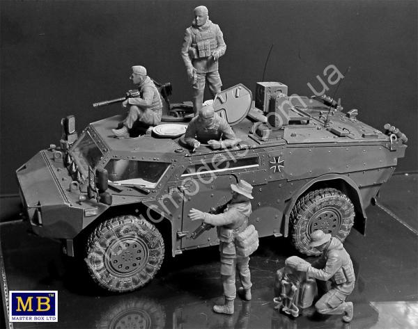1/35 Master Box 35195 Bundeswehr. German Military Men, Present Day