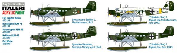 1/72 Italeri 1339 Junkers Ju 52/3m See