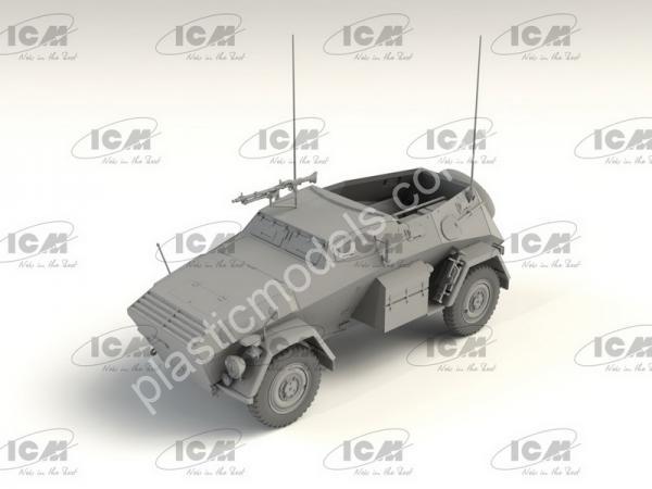1/35 ICM 35112 Sd.Kfz. 247 Ausf.B with MG 34 machine gun