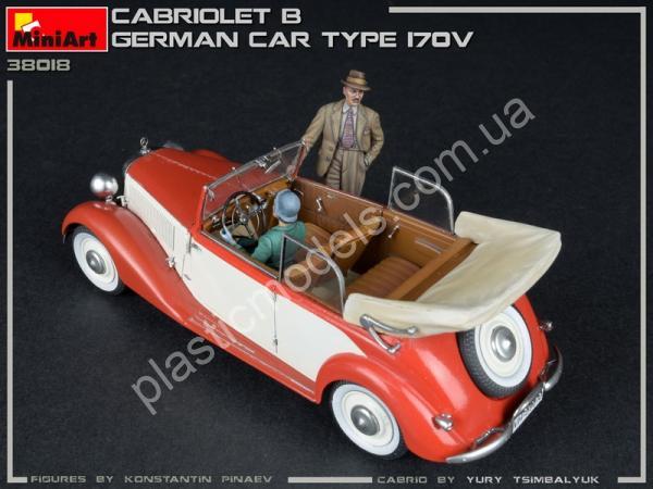 1/35 MiniArt 38018 Cabriolet B German Car Type 170V