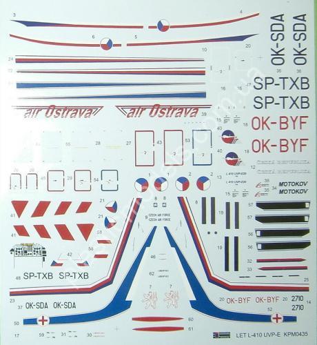 1/72 Kovozavody Prostejov 0435 Let L-410UVP-E “Turbolet”