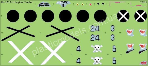 1/32 ICM 32016 HS 123A-1 Legion Condor