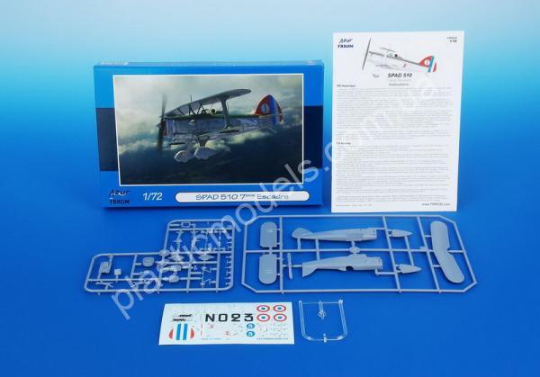1/72 Frrom Azur 0049 Spad 510 7éme Escadre