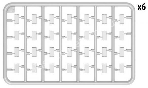 1/35 MiniArt 35322 Т41 Workable track links set for tank