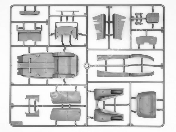 1/35 ICM 35534 Typ 770K Tourenwagen с раскрытым тентом