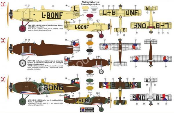 1/48 Kovozavody Prostejov 4819 Avia BH-9 „Boska“ Single Seater