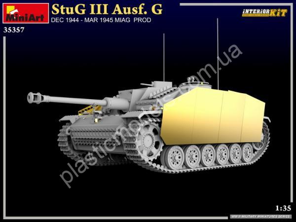 1/35 MiniArt 35357 StuG III Ausf. G Dec 1944 - Mar 1945 Miag Prod. Interior Kit