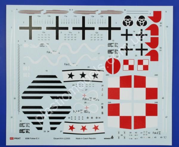 1/48 Eduard 8096 Fokker E.V 1/48