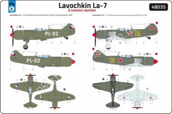 1/48 FLY 48035 Lavockin LA-7