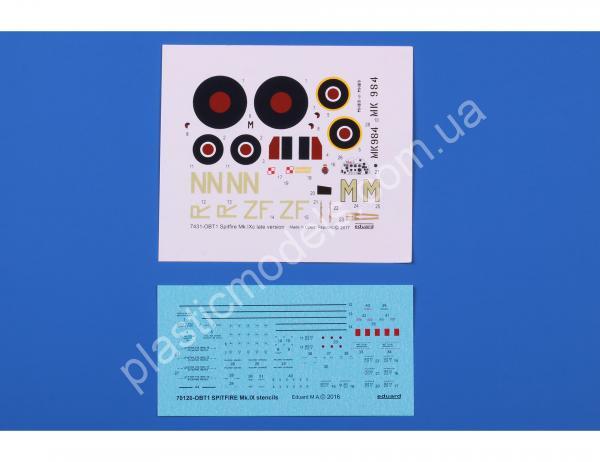 1/72 Eduard 7431 Spitfire Mk. IXc late version
