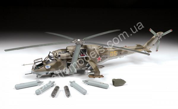 1/48 Zvezda 4823 Soviet Attack Helicopter Mi-24V/VP
