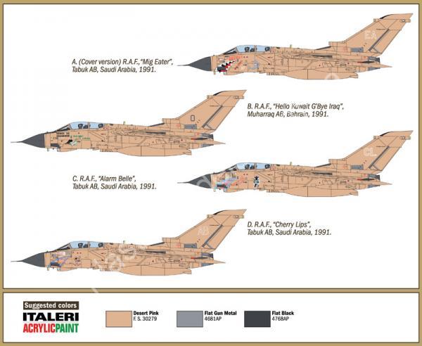 1/72 Italeri 1384 Tornado GR. 1 RAG 