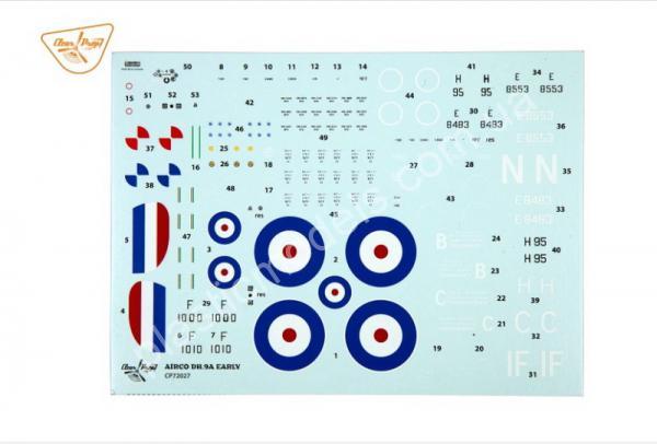 1/72 Clear Prop 72027 Airco DH.9a (early version)