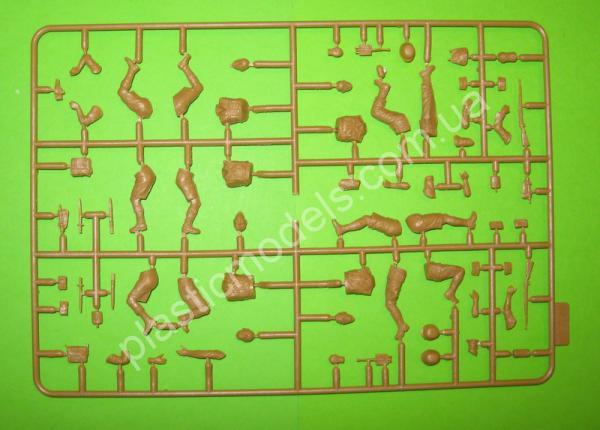 1/35 Master Box 3597 Расчет пулемета Vickers  северная Африка