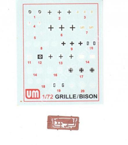 1/72 UM 345 Self-propelled gun Sd.Kfz. 138/1 H Bizon