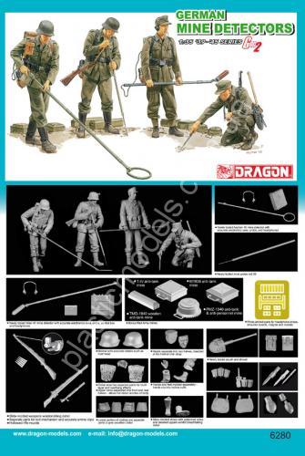 1/35 Dragon 6280 German MINE DETECTORS