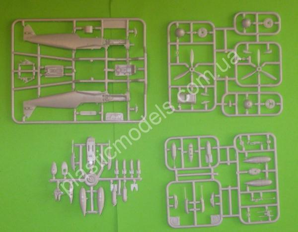 1/72 A-model 72132 Messerschmitt Bf 109F-4/F-6