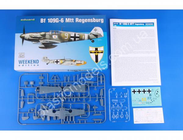 1/48 Eduard 84143 Messerschmitt Bf 109G-6 MTT Regensburg