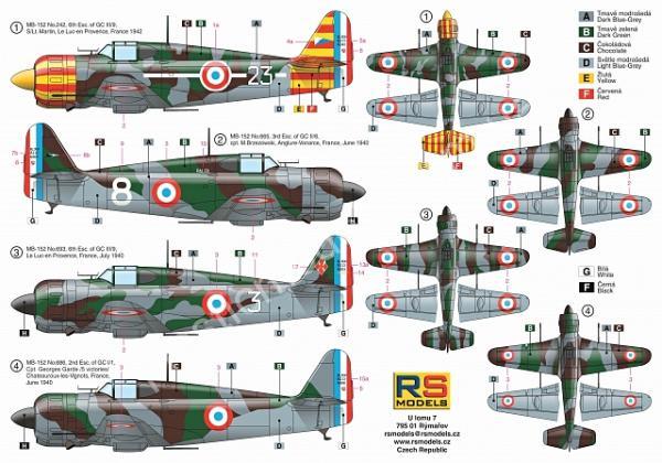 1/72 RS models 92217 Bloch MB-152
