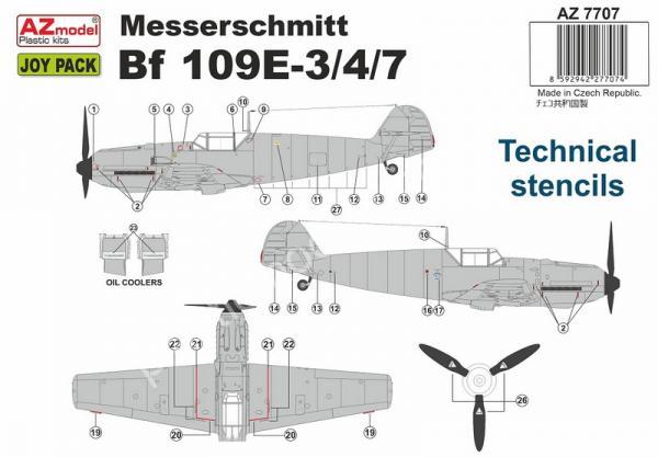 1/72 AZ model 7707 Bf 109E-3/4/7 JOYPACK