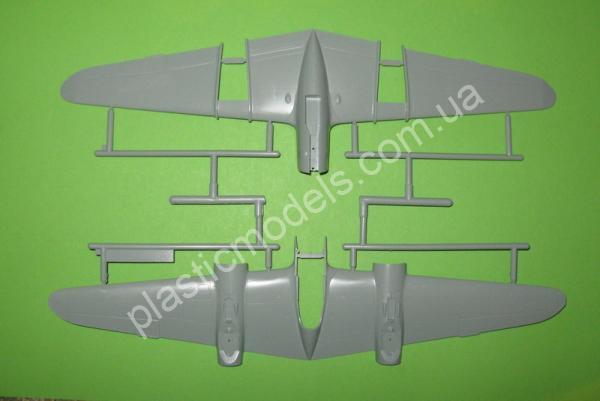 1/48 Academy 12208 P-38F Lightning glacier girl