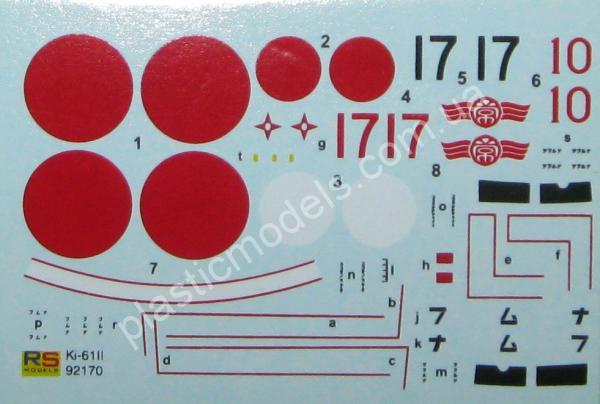 1/72 RS models 92170 Ki 61 II Kai prototype