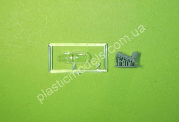 1/72 Kovozavody Prostejov 0531 Dassault MD-450 Ouragan in French services