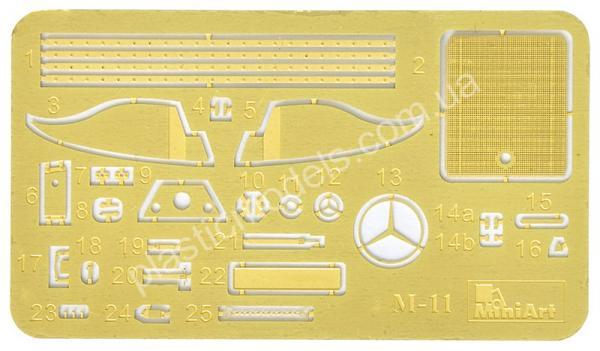 1/35 MiniArt 35150 MB 1500A Німецкий  вантажний повнопривідний автомобиль