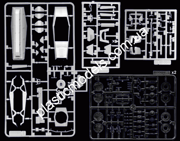 1/72 Roden 709 Sdkfz 234/4 Schwerer panzerspahwagen