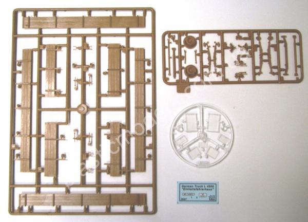 1/35 Zvezda 3647 German haevi truck Einheitsfahrerhaus L-4500