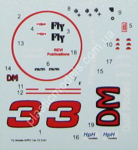 1/72 FLY 72017 Avrocar Racer X