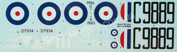 1/48 Roden 429 Bristol F.2B Fighter (w/ Sunbeam Arab Engine)