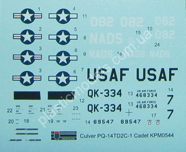 1/72 Kovozavody Prostejov 0544 Culver PQ-14 TD2C-1 Cadet